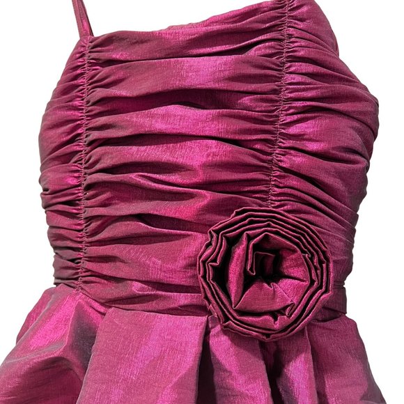 Dorissa Girls Size 10 Pink Ruffled Tulle Skirt Special Occasion Dress - Picture 6 of 9